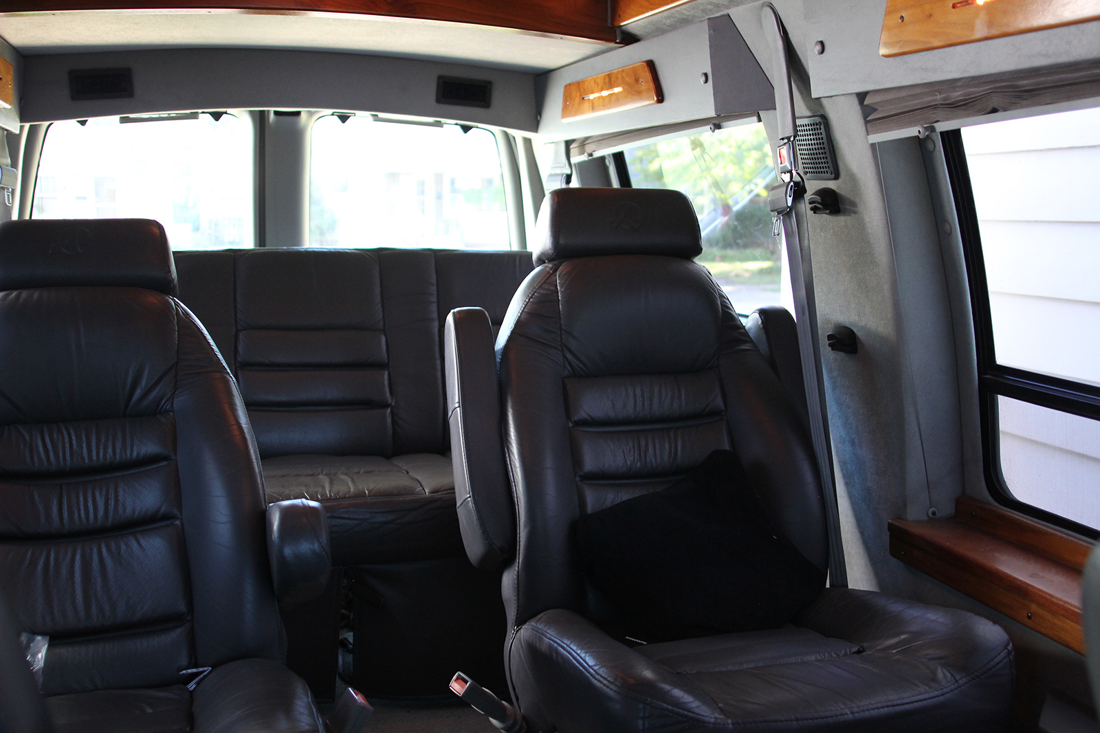 and comfy seats. Travelling inside this party van makes even the longest field trips amazing and not in the slightest boring.