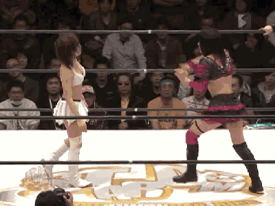 These Wrestling Japanese Girls Are Intense