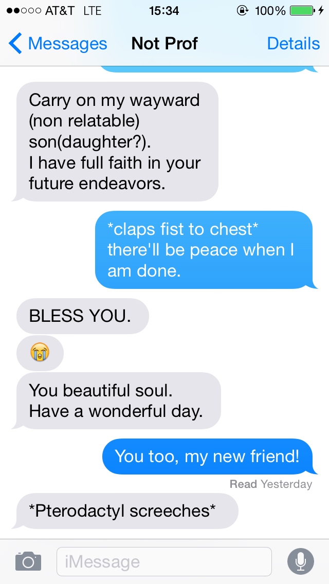 Wrong Number Turns Into an Epic Convo