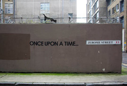 street art story - Once Upon A Time... Jerome Street El