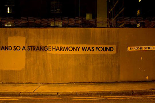street sentence - And So A Strange Harmony Was Found Jerome Stree