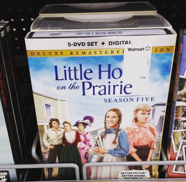 little house in the prairie meme - LhopSsn 5 Deluxe Pemaster 5Dvd Set Digital De Luxe Remasterei WalmartION Walmart Little Ho on the Prairie Season Five Better Pictur. Better Sound Restored To