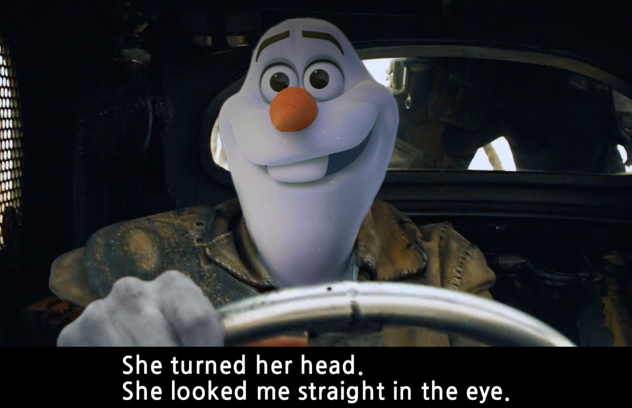 When You're Both a Mad Max And Frozen Fan