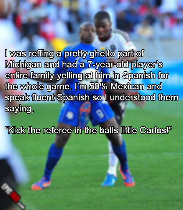 10 of The Funniest Things Referees Heard on The Field