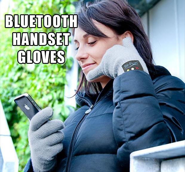 bluetooth gloves - Bluetooth Handset Gloves hlFun