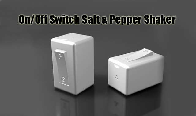 OnOff Switch Salt & Pepper Shaker