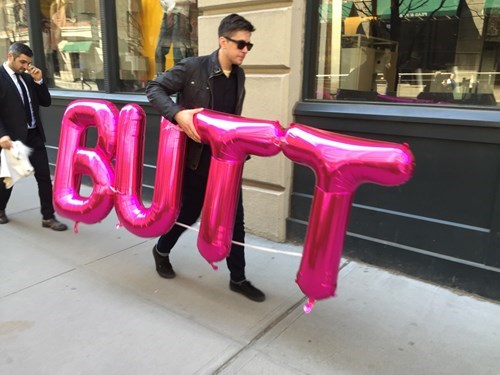 butt balloon - abu