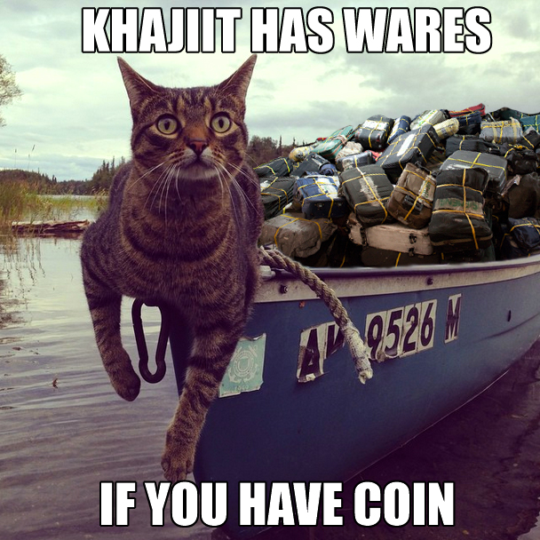 khajiit meme - Khaliit Has Wares T! 3526 1 If You Have Coin