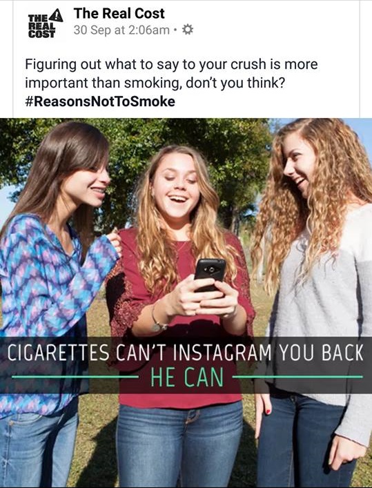 friendship - The 4 The Real Cost Rose 30 Sep at am. Figuring out what to say to your crush is more important than smoking, don't you think? NotToSmoke Cigarettes Can'T Instagram You Back He Can