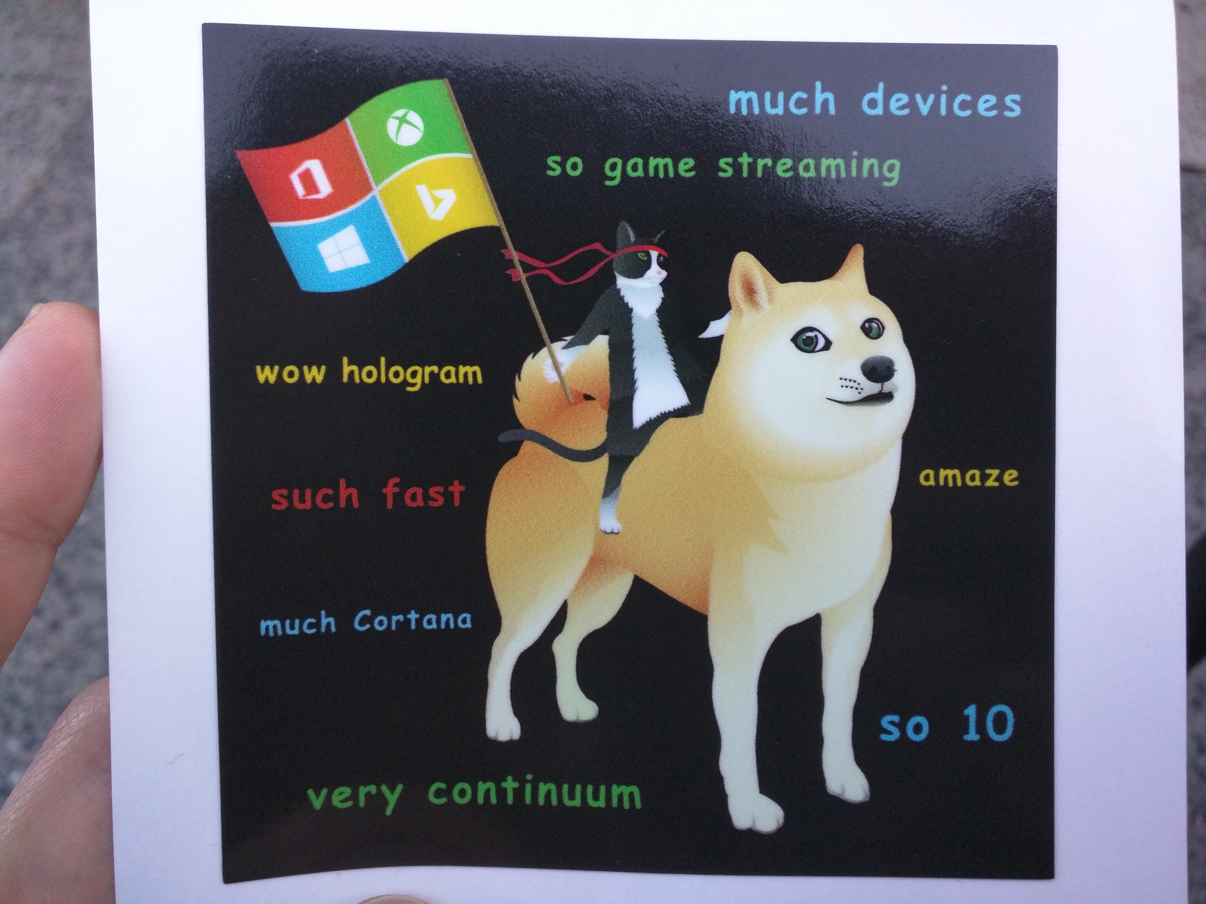 doge so windows 10 - much devices so game streaming wow hologram amaze such fast much Cortana so 10 very continuum