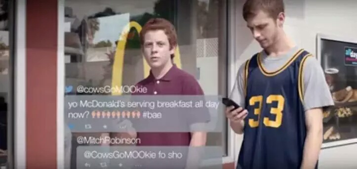 t shirt - BCOWSGOMOOkie yo McDonald's serving breakfast all day now? # to sho