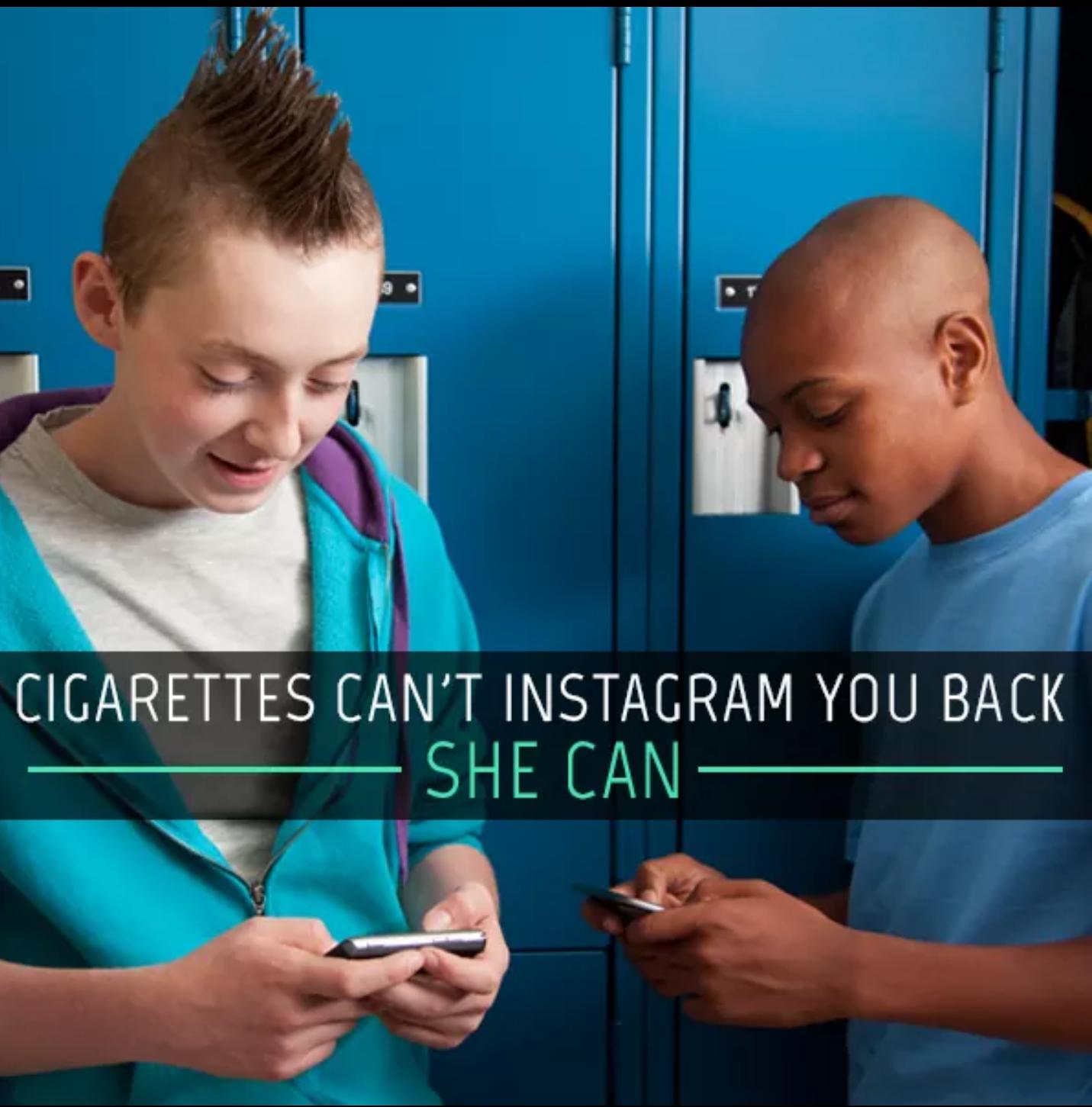 arm - Cigarettes Can'T Instagram You Back She Can
