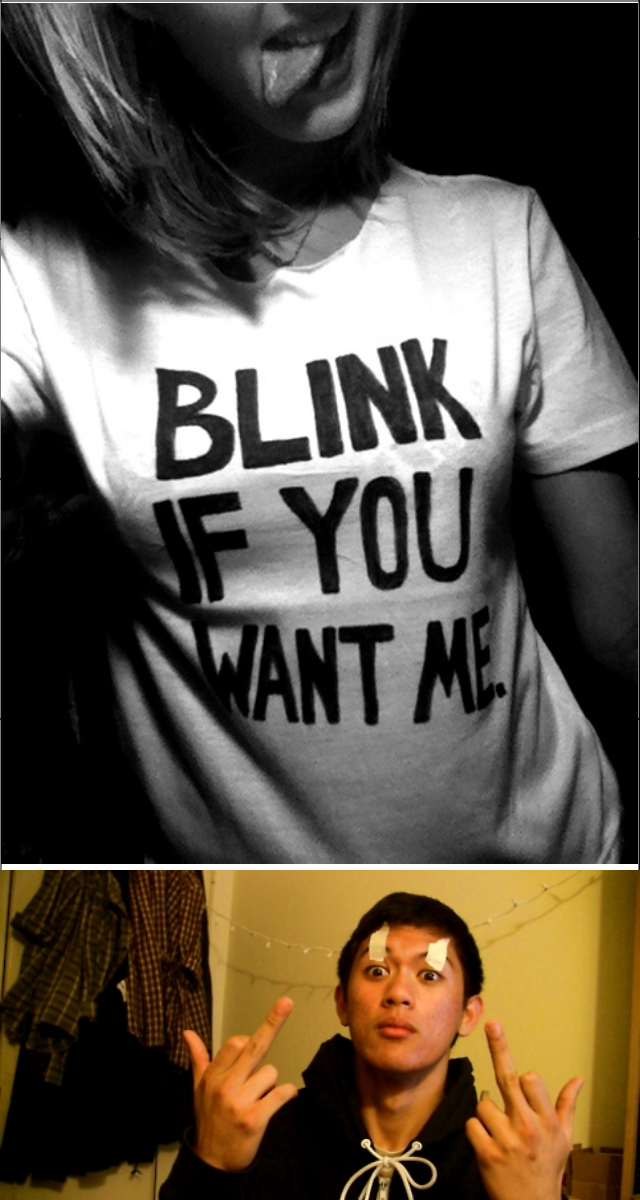random pic blink if you want me meme - Blink Jf You Inwant Me