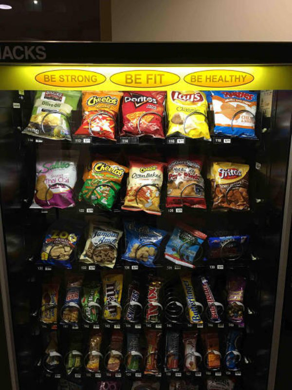 vending machine - Iacks Be Strong Be Fit Cheetos ponts, Be Healthy les Dar Olivell Class Cheetas On ritos chai 131 Butteringer