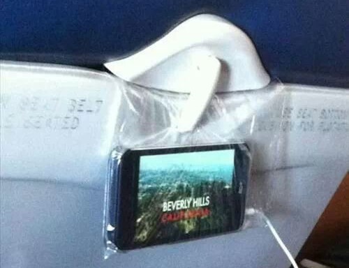 In-flight entertainment system.