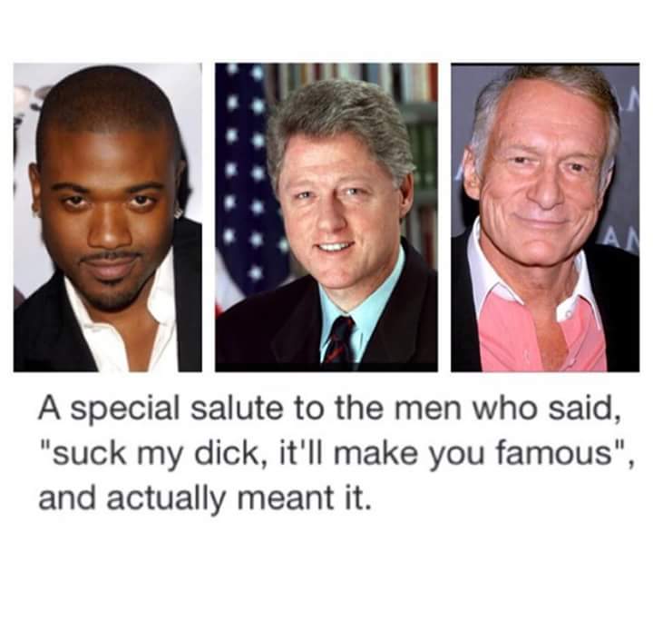tweet - famous men who said suck my dick - A special salute to the men who said, "suck my dick, it'll make you famous", and actually meant it.