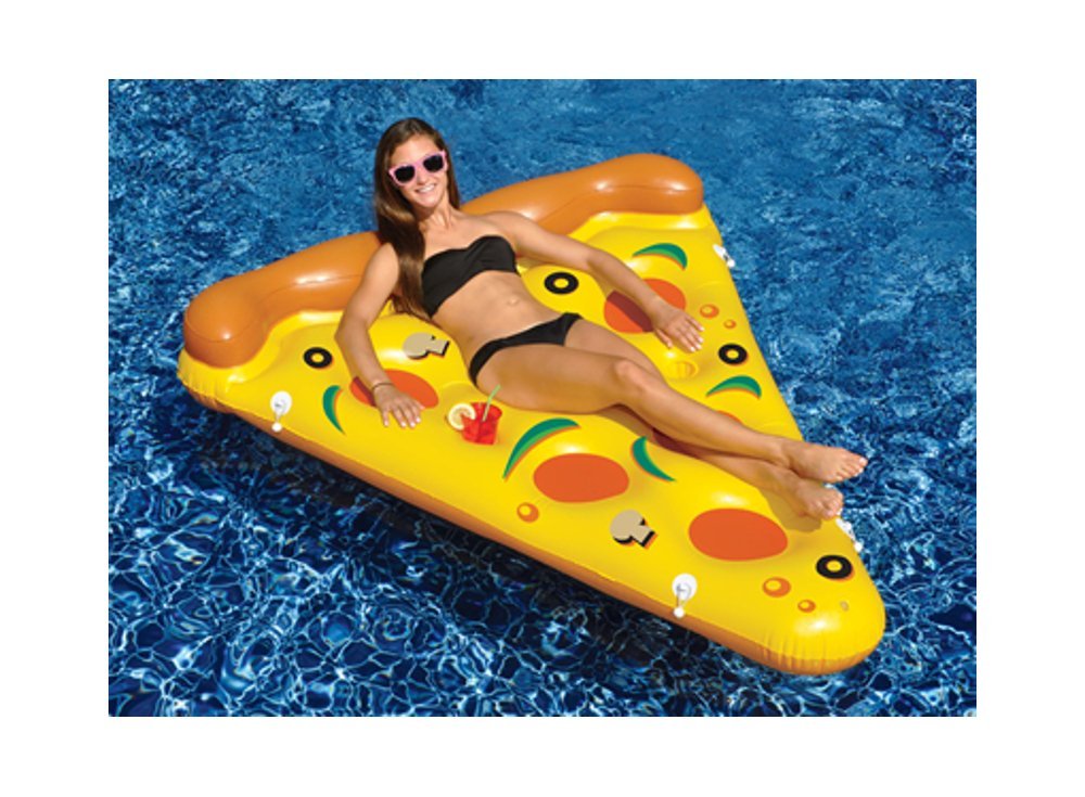 Oversize floating pizza - chick sold separately
