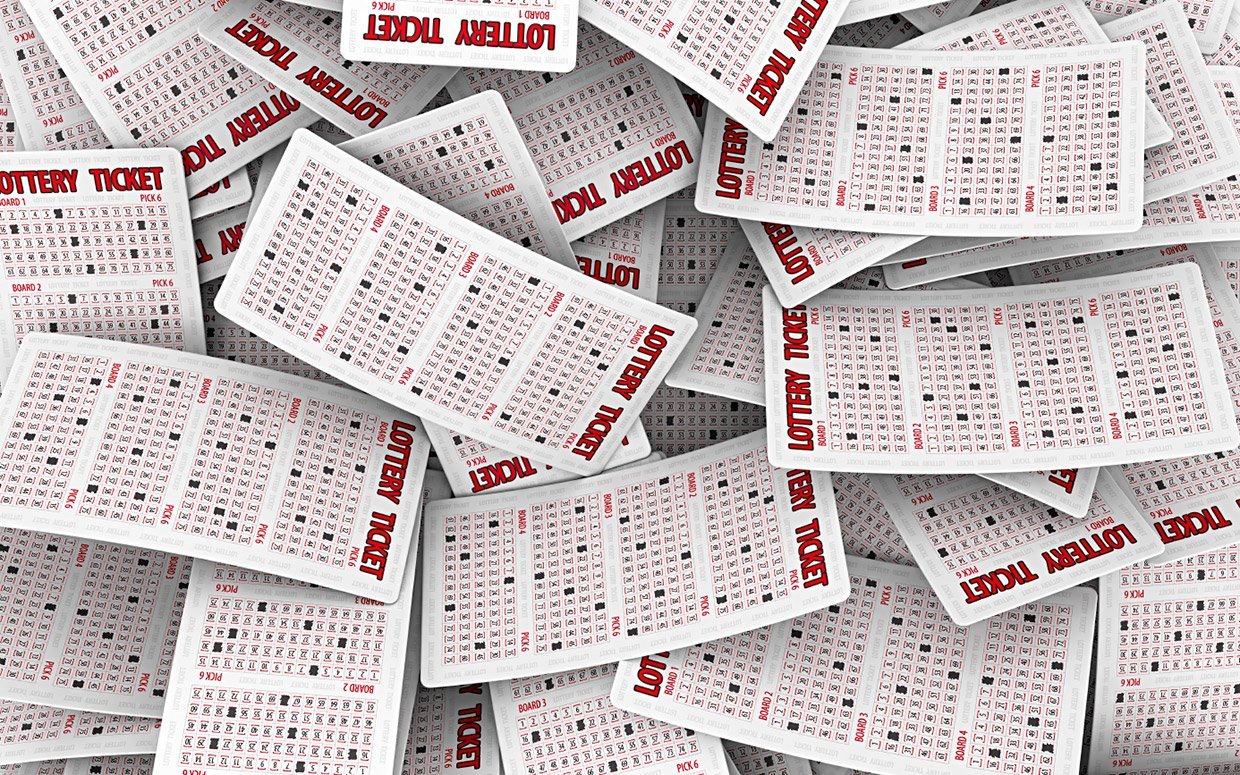 Your chance of winning in a typical lottery is around 1 in 14 million.
