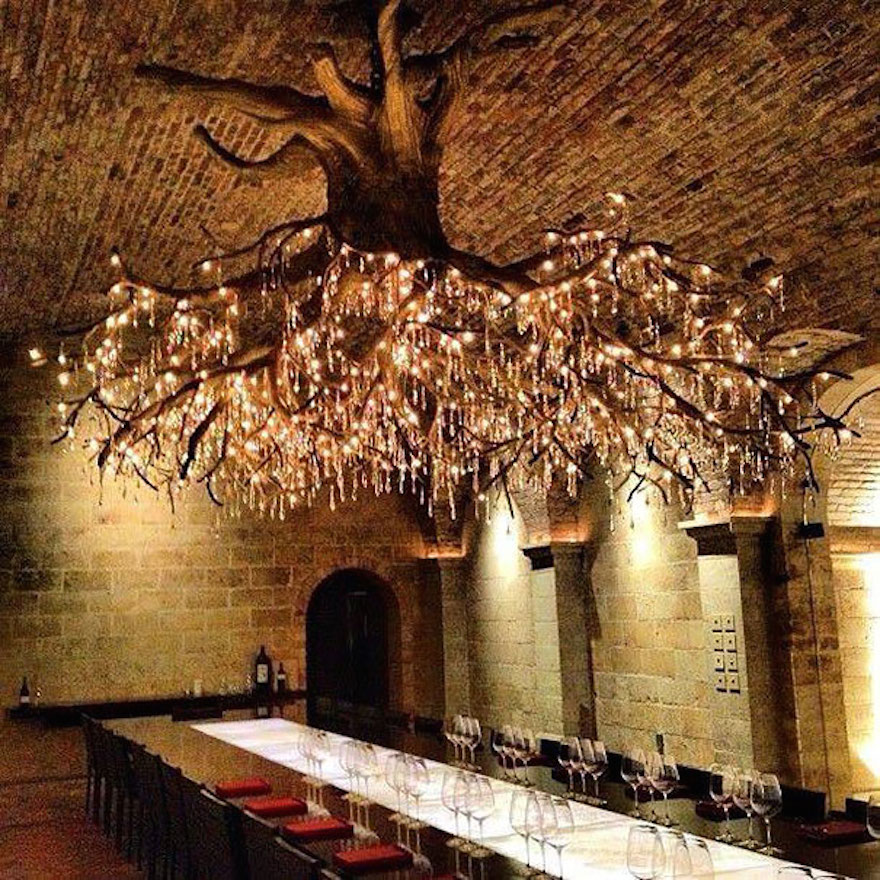 This tree chandelier.
