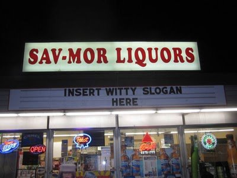 savmor liquors - SavMor Liquors Insert Witty Slogan Here Open
