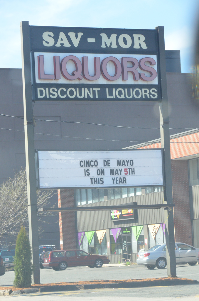 funny cinco de mayo signs - Sav Mor Liquors Discount Liquors Cinco De Mayo Is On May 5TH This Year
