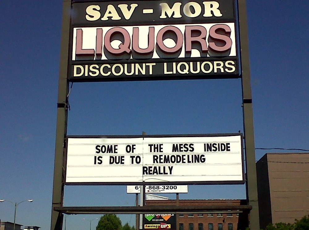 sav mor liquors signs - Sav Mor Liquors Discount Liquors Some Of The Mess Inside Is Due To Remodeling Really 618683200 pro Utumield 3 In Awnings Ups