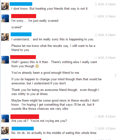 Facebook Pervert Desperately Tries to Get a Girl to Show Him Her Feet