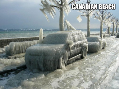 ice weather - Canadian Beach