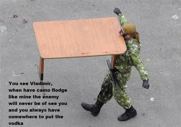 ivan meme you see ivan - You see Vladimir, when have camo flodge mine the enemy will never be of see you and you always have somewhere to put the vodka