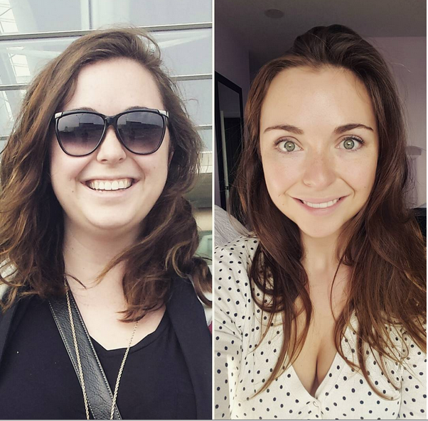 womens faces who lost 20 pounds