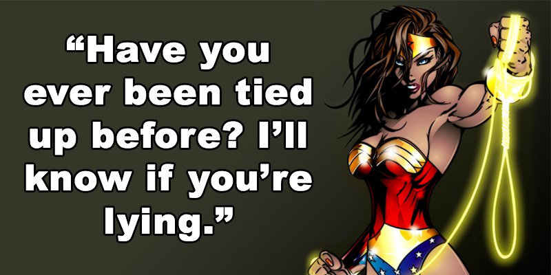 16 Superhero Pickup Lines