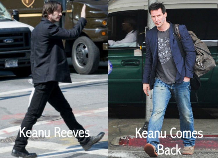 celeb pun keanu reeves memes - Keanu Reeves Keanu Comes Back