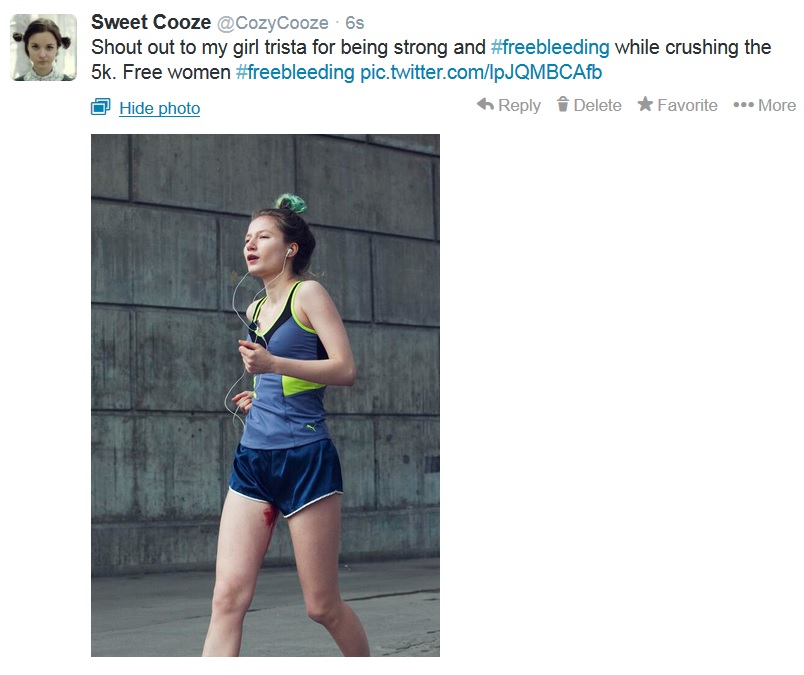 free bleeding hoax - Sweet Cooze Cooze 6s Shout out to my girl trista for being strong and while crushing the 5k. Free women pic.twitter.comIpJQMBCAfb o Hide photo Delete Favorite ... More
