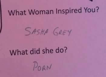 Tattoo - What Woman Inspired You? Sasha Grey What did she do? Porn