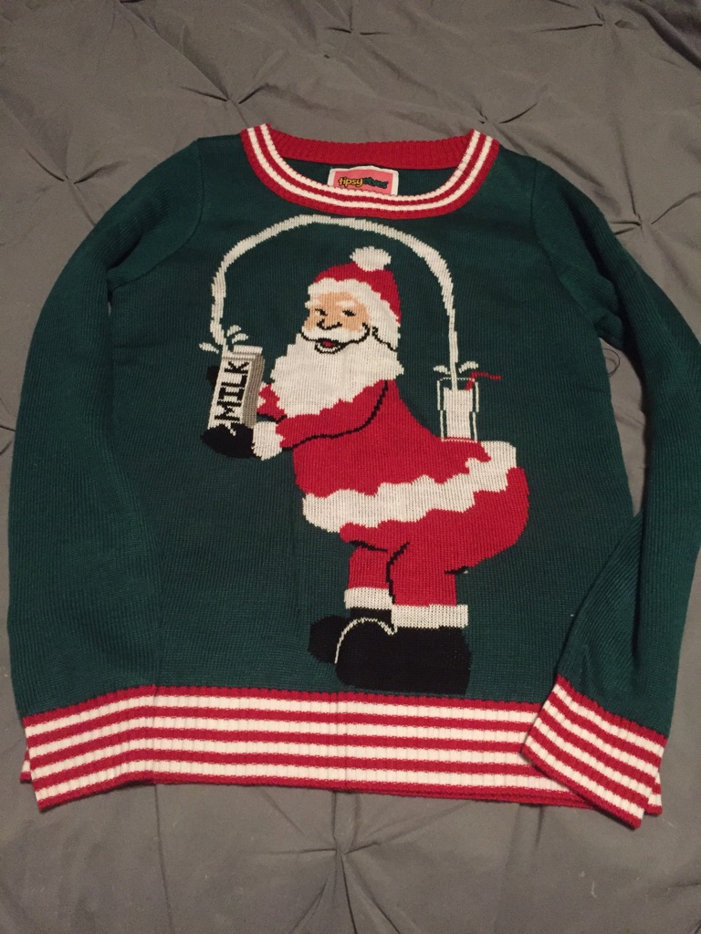 kim kardashian christmas sweater - Milk
