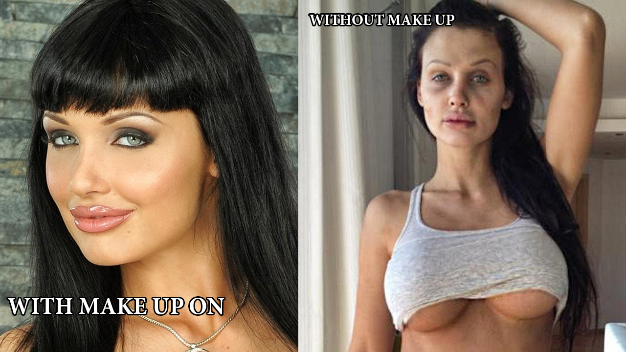 infuriating pornstars without makeup - Without Make Up With Make Up On