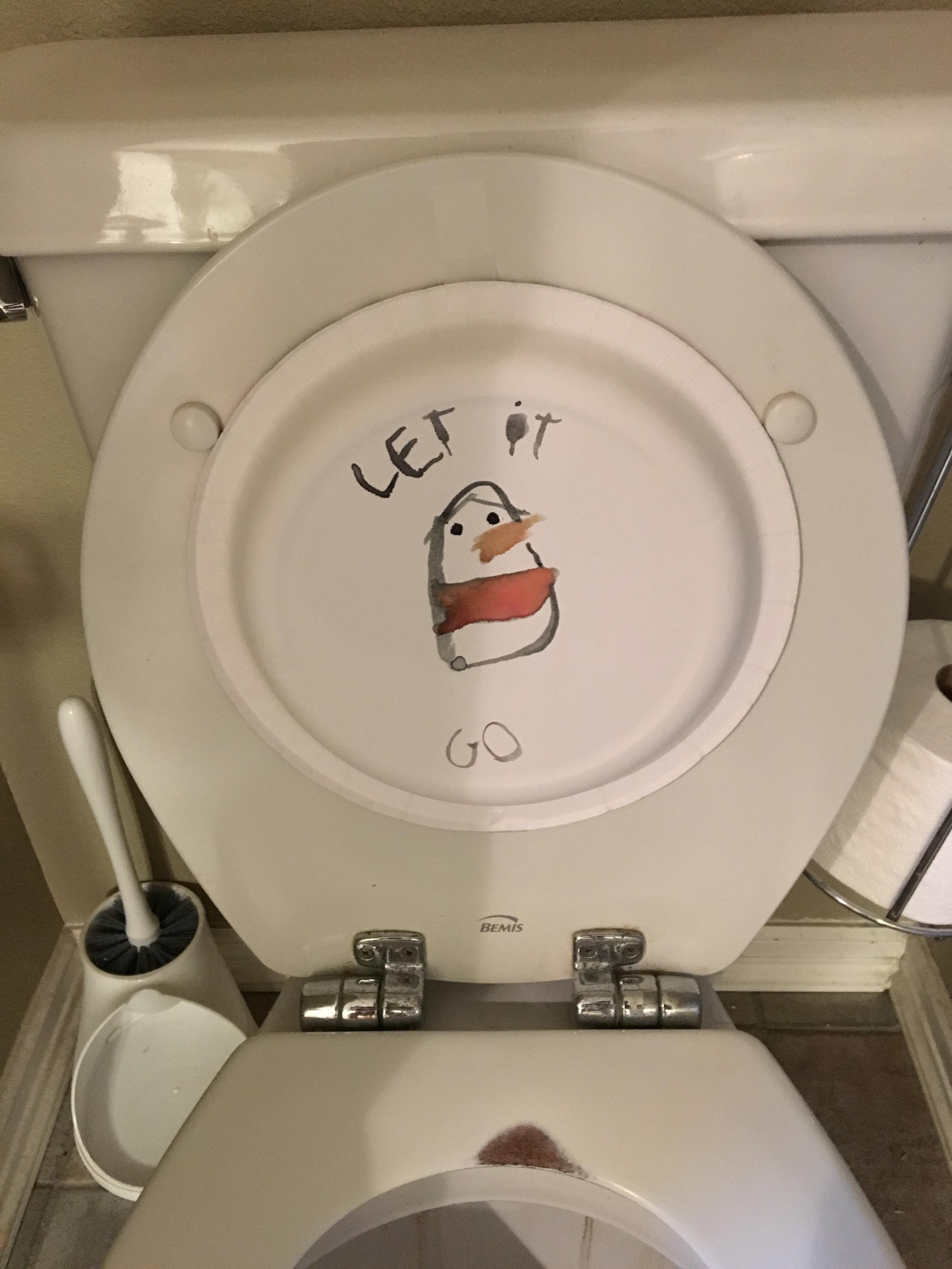 toilet seat - Let