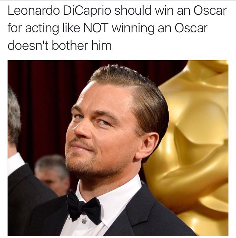 whitney port - Leonardo DiCaprio should win an Oscar for acting Not winning an Oscar doesn't bother him
