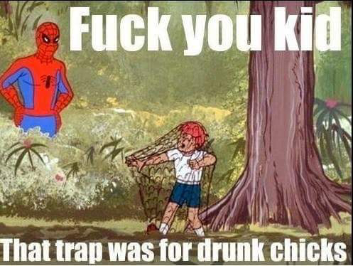 pedobear trap - Fuck you kid That trap was for drunk chicks