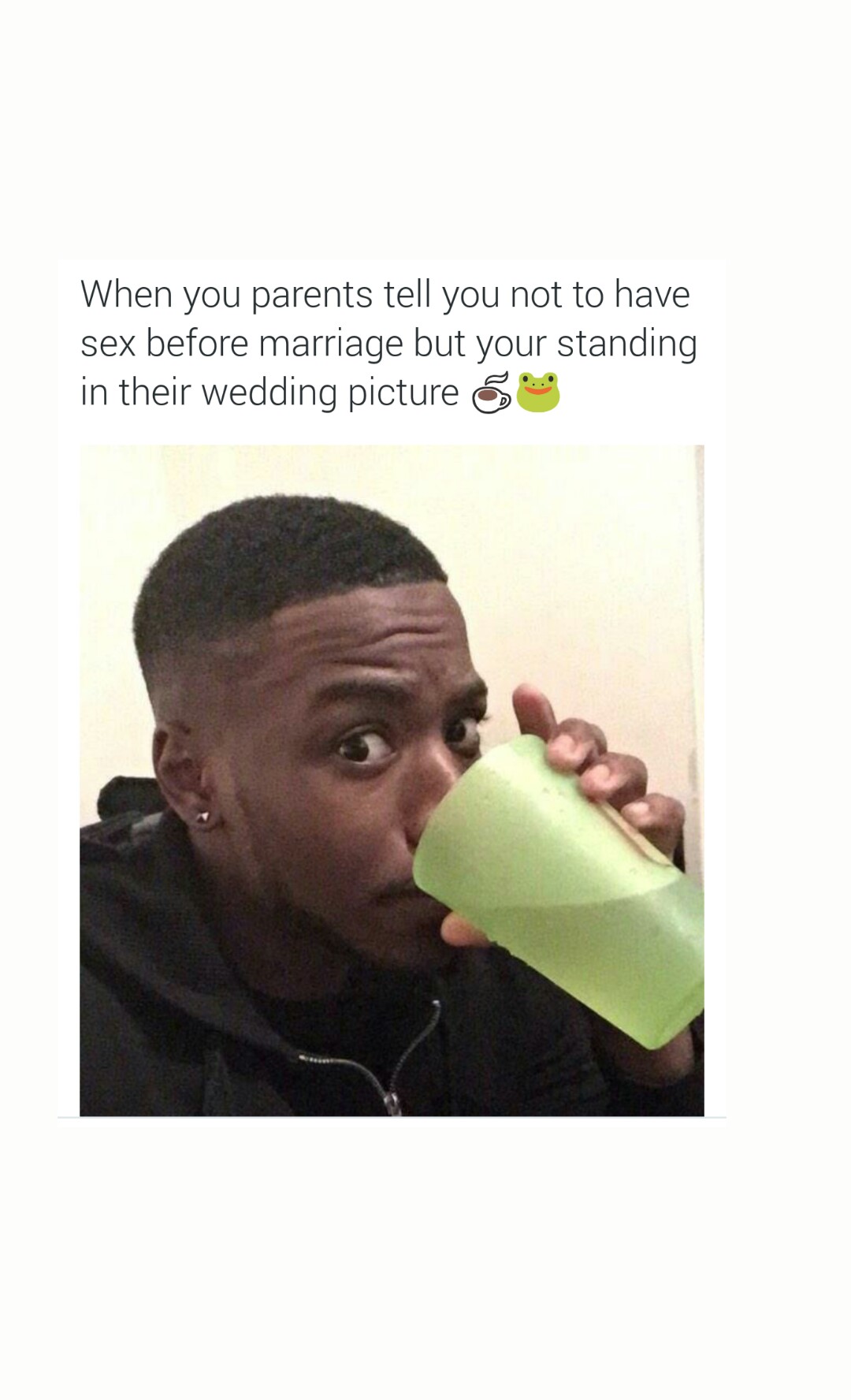 cool deez nuts bruh - When you parents tell you not to have sex before marriage but your standing in their wedding picture 6