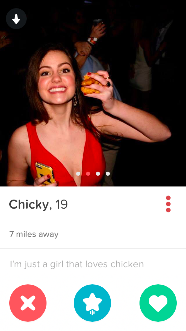 tinder date anal - | Chicky, 19 7 miles away I'm just a girl that loves chicken @ Oo