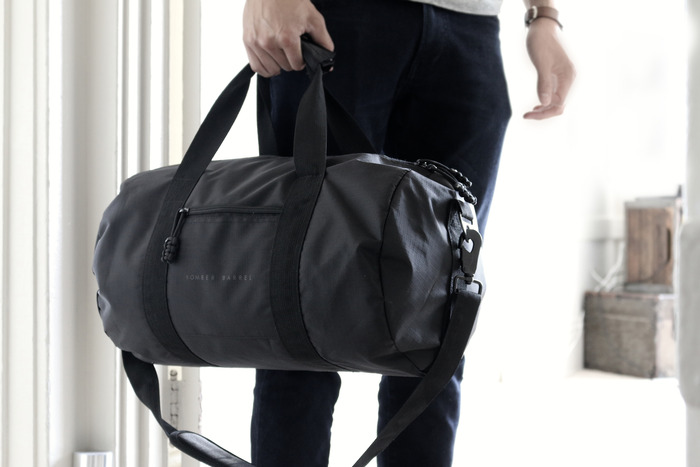 The duffel bag gets its name from the town of Duffel, Belgium, where the thick cloth used to make the bag originated.