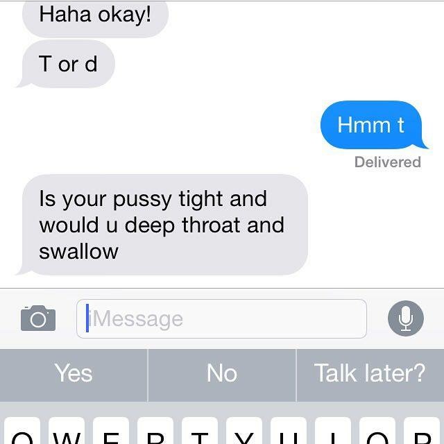 microphone imessage - Haha okay! Tord Hmmt Delivered Is your pussy tight and would u deep throat and swallow O Message Yes No Talk later? Martymo