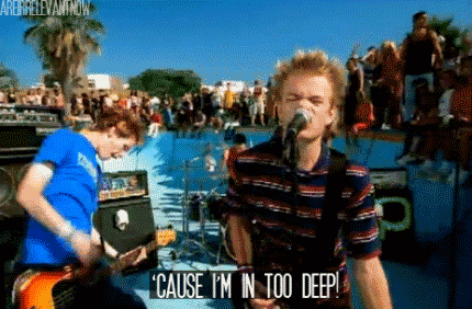 The song "In Too Deep" by Sum 41 is 14 years old.
