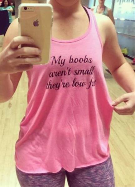 low boobs - My boobs aren't small they're low for