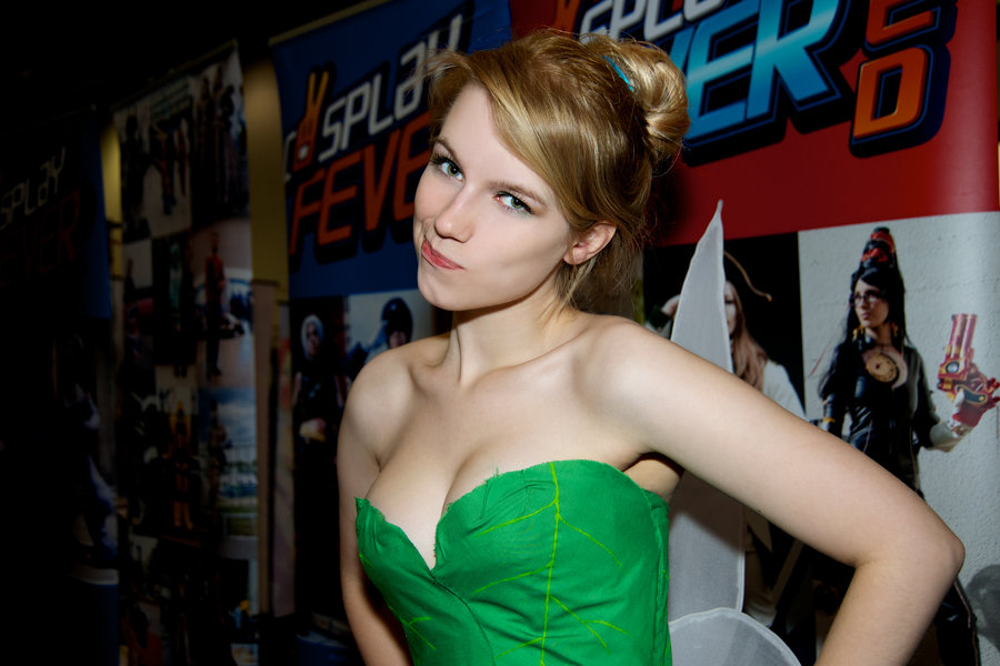 angry tinkerbell cosplay