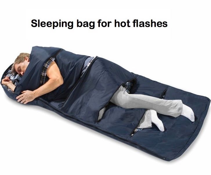 comfy sleeping bag - Sleeping bag for hot flashes