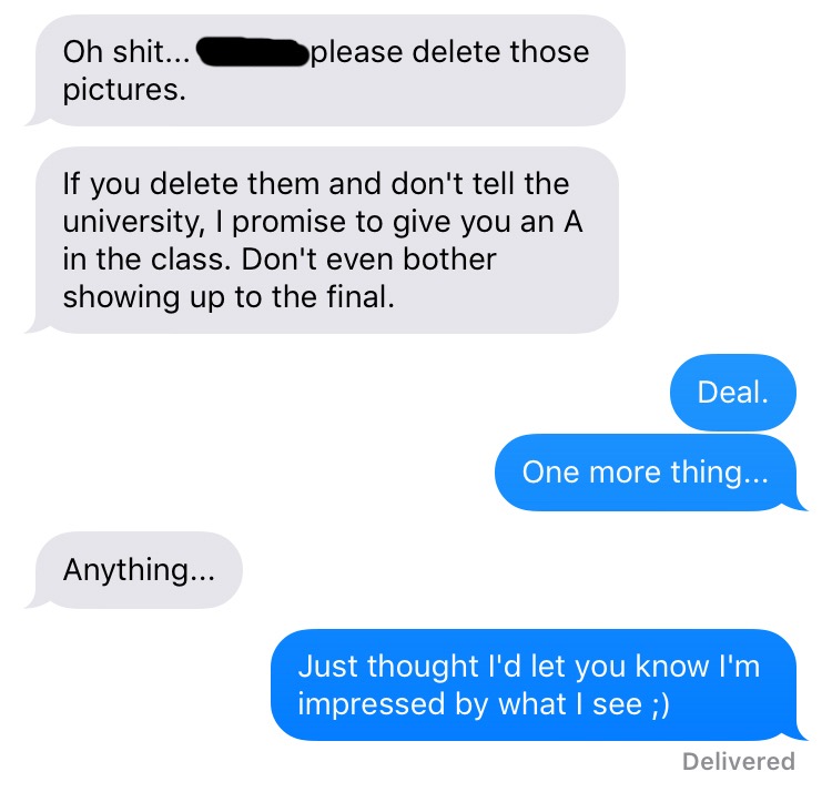 Sexy Teacher Accidentally Sends Nudes To Her Student