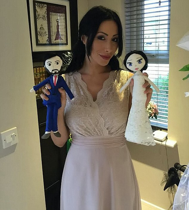 Lauren Cronin, 31, from Surrey, quit her job earning £70-an-hour on X-rated TV channel Babestation to create custom-made rag dolls that look like people's photos. She wanted to make a unique gift for her friends' wedding. 'I'd never really sewn anything before but I've always been quite creative, so I just decided to wing it and use photos of my friends for inspiration. 'I was worried the bride and groom might find them creepy, but they loved them!'