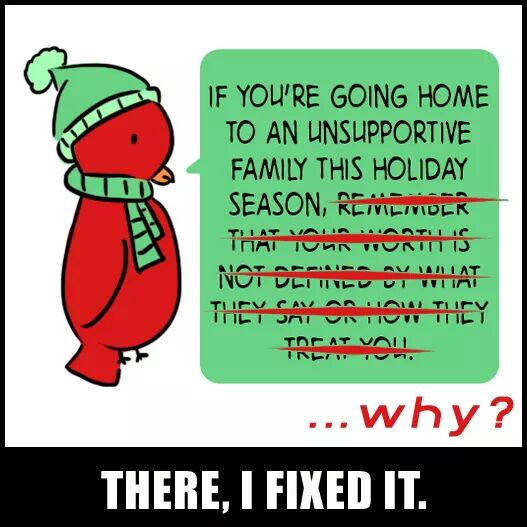 safeco field - If You'Re Going Home To An Unsupportive Family This Holiday Season, Reivilivider That Your Tortis Not Dit Nie Dy Wariat They Say On How They U Vili ... why? There, I Fixed It.